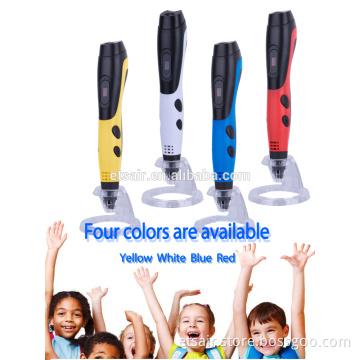 Hot Promotional Printing Machine For Newest Plastic 3D Pen With Plastic Holder
